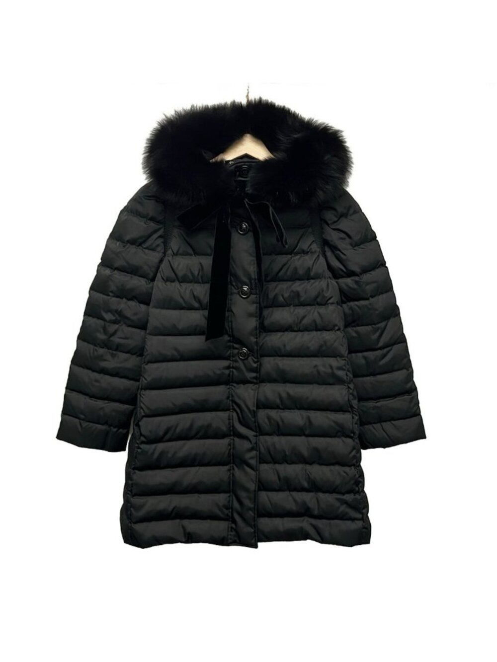 Miu Miu Down Coat S Black 36